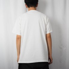 画像3: 【SALE】 90's THE SIMPSONS USA製 "JUST DONUT." パロディプリントTシャツ L (3)