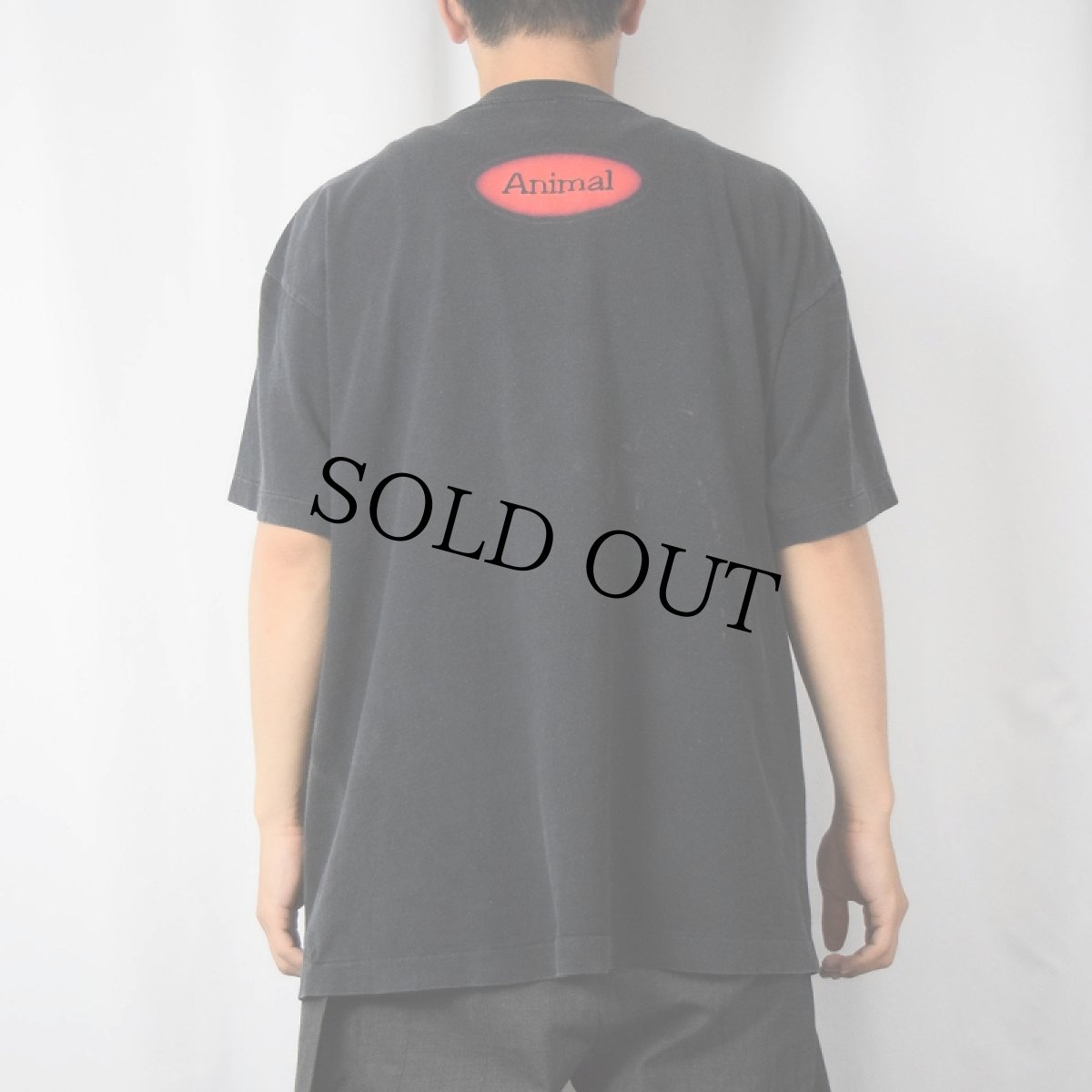 画像3: 90's The Muppets Animal USA製 キャラクタープリントTシャツ BLACK XL (3)