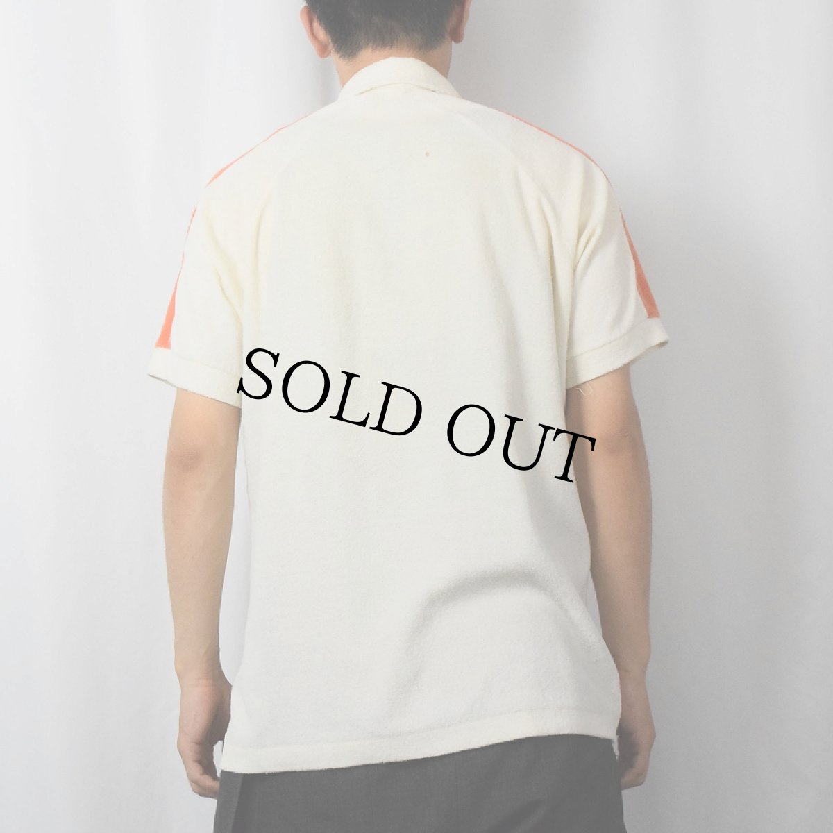 画像3: 70〜80's Disney MICKEY MOUSE キャラクター刺繍 パイルポロシャツ L (3)