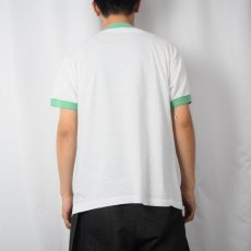 画像3: 80's USA製 "LINDENHURST TWENTY YEARS" プリントリンガーTシャツ XL (3)
