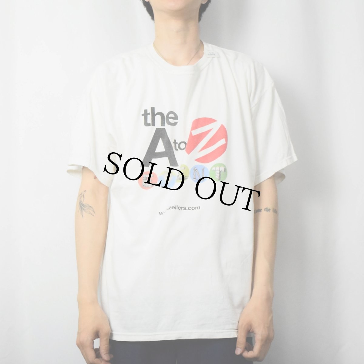 画像3: Zellers ディスカウントストアプリントTシャツ XL (3)
