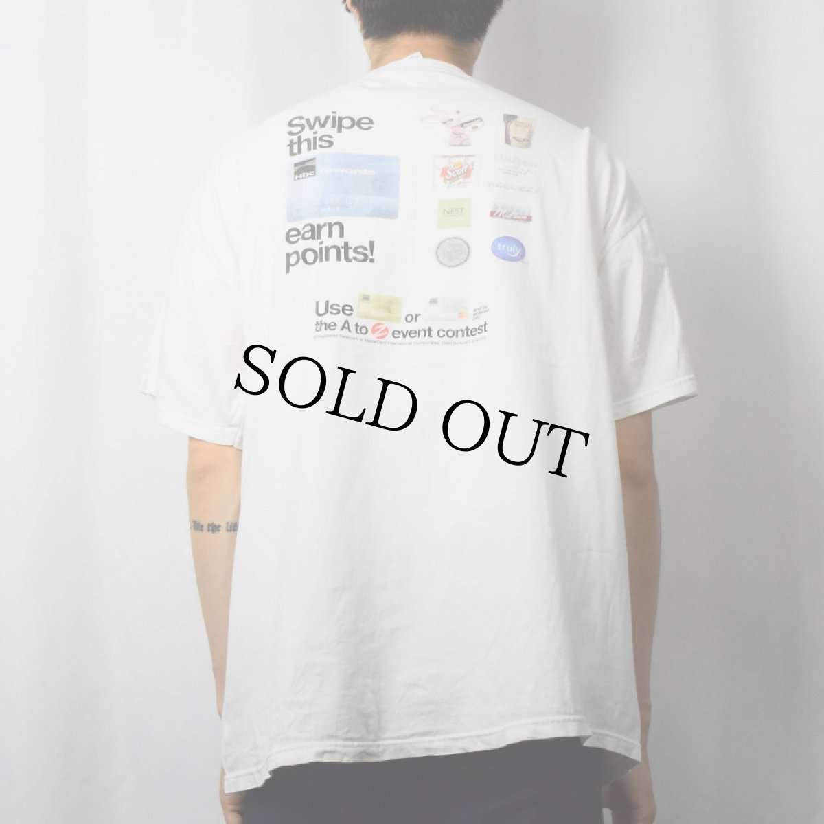 画像4: Zellers ディスカウントストアプリントTシャツ XL (4)