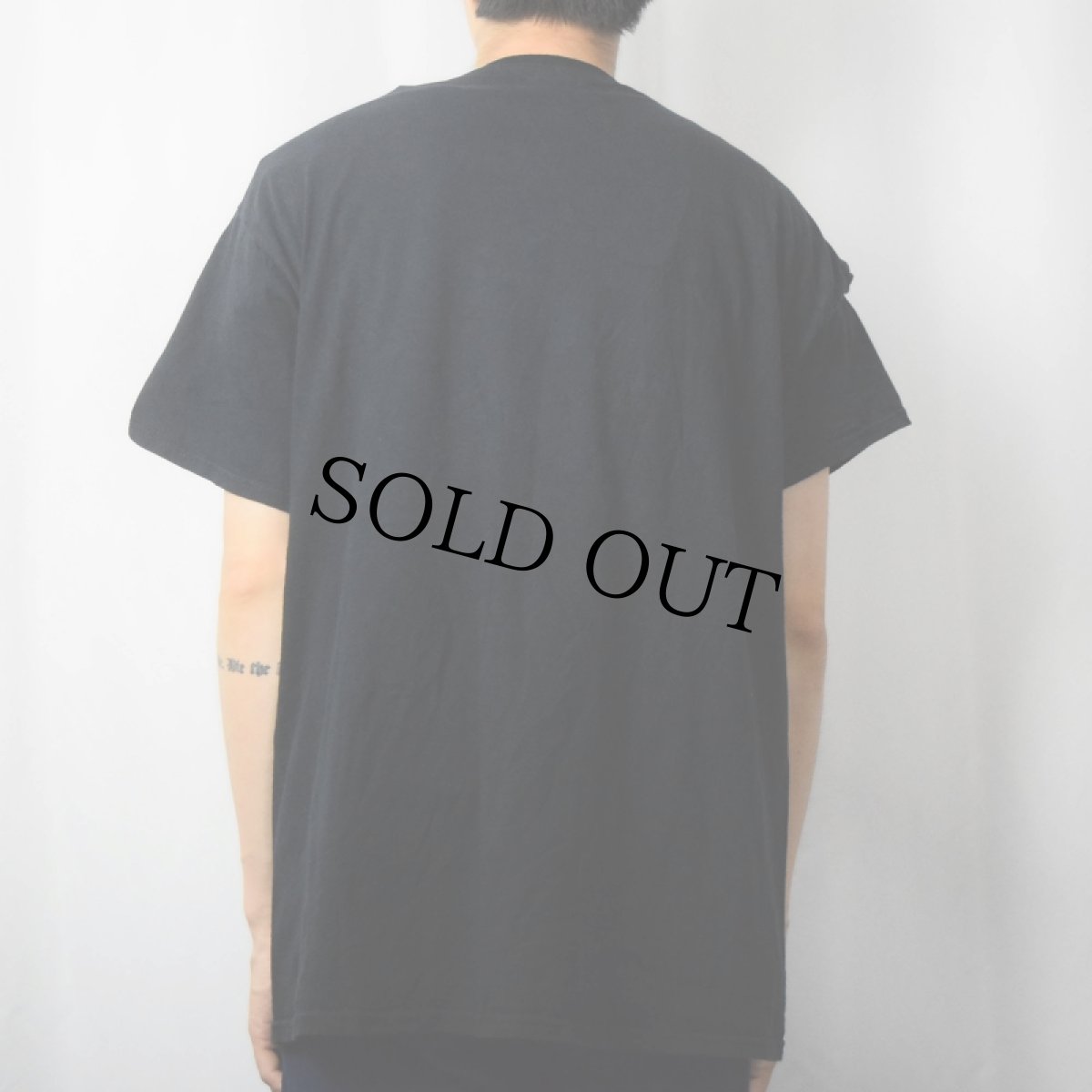 画像3: Tim Hortons "GET INTO THE DARK" コーヒーチェーンプリントTシャツ BLACK (3)