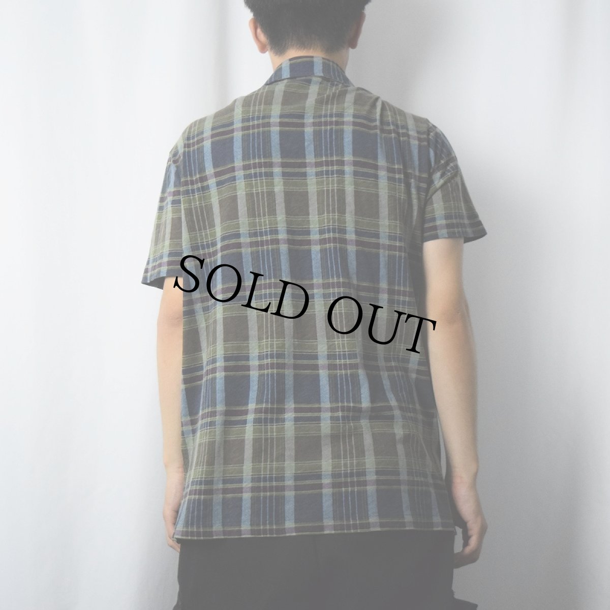 画像3: POLO Ralph Lauren "CUSTOM FIT" チェック柄 コットンポロシャツ L (3)