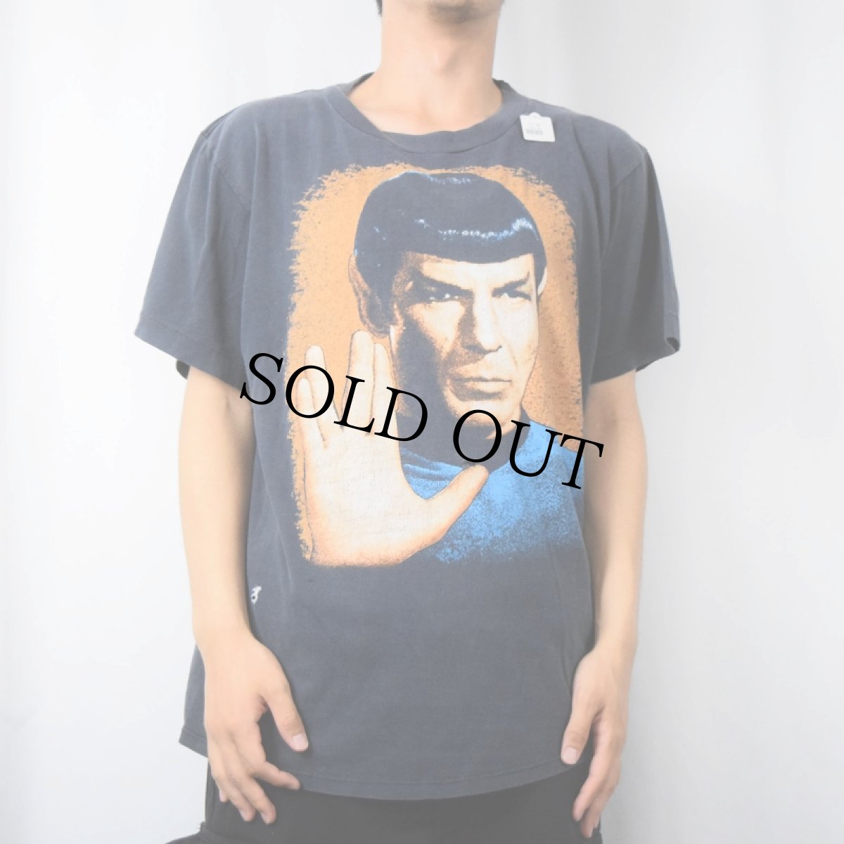画像3: 90's STAR TREK USA製 "LIVE LONGER AND PROSPER" SFテレビドラマプリントTシャツ L (3)