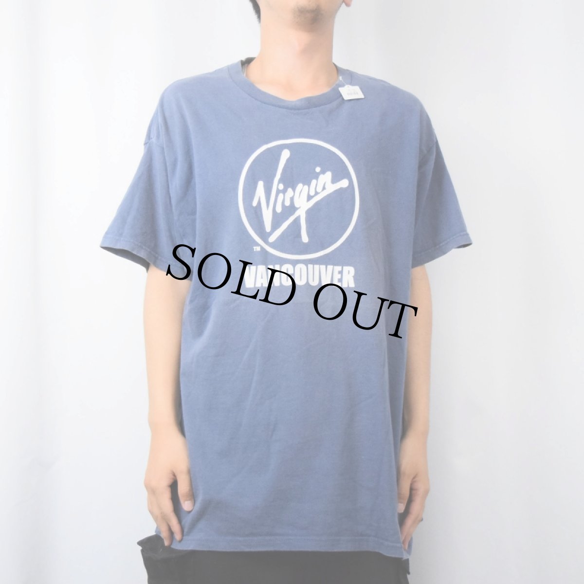 画像2: 90〜2000's Virgin Records ロゴプリントTシャツ XL (2)