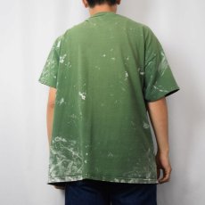 画像3: 90's "Christmas is April" ペンキペイントTシャツ XL (3)