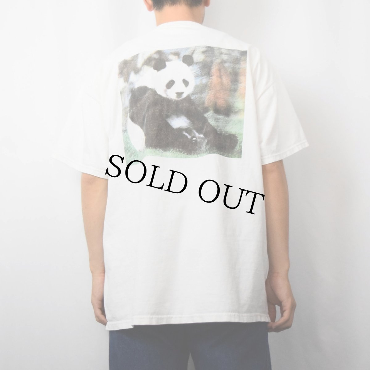 画像4: 2000's Friends of the National パンダプリントTシャツ XL (4)