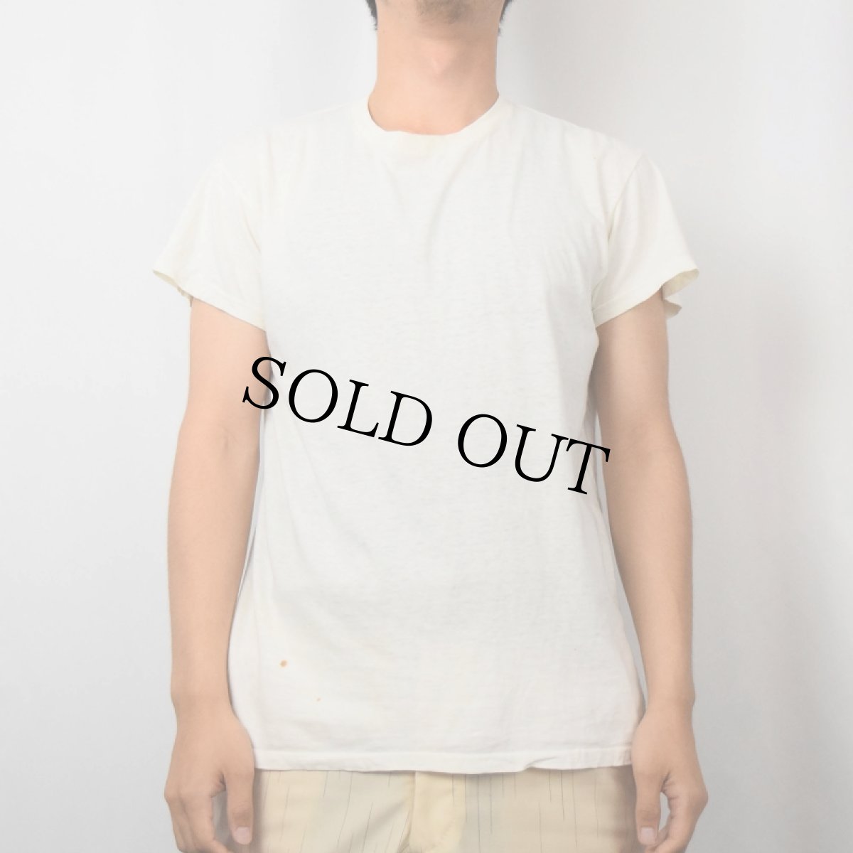 画像2: 〜60's PENNEY'S TOWNCRAFT 無地Tシャツ SIZE42 (2)