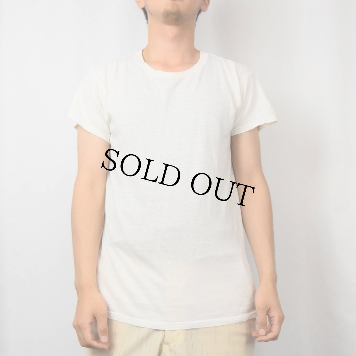 画像2: 〜60's PENNEY'S TOWNCRAFT 無地Tシャツ SIZE42 (2)