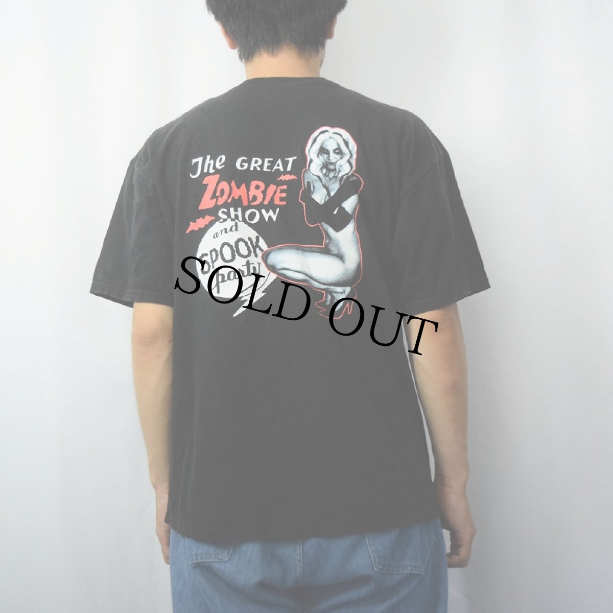 画像4: Rob Zombie "SPOOKS-A-POPPIN" バンドTシャツ BLACK L (4)