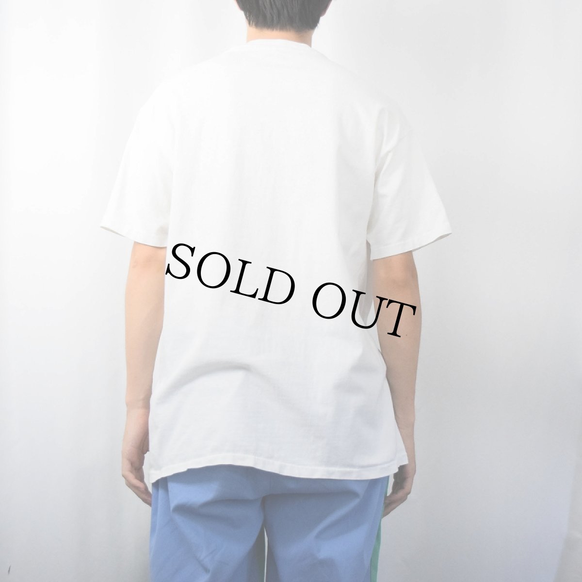 画像3: 90's Mastercard USA製 クレジットカード会社 ハンドペイントTシャツ XL (3)