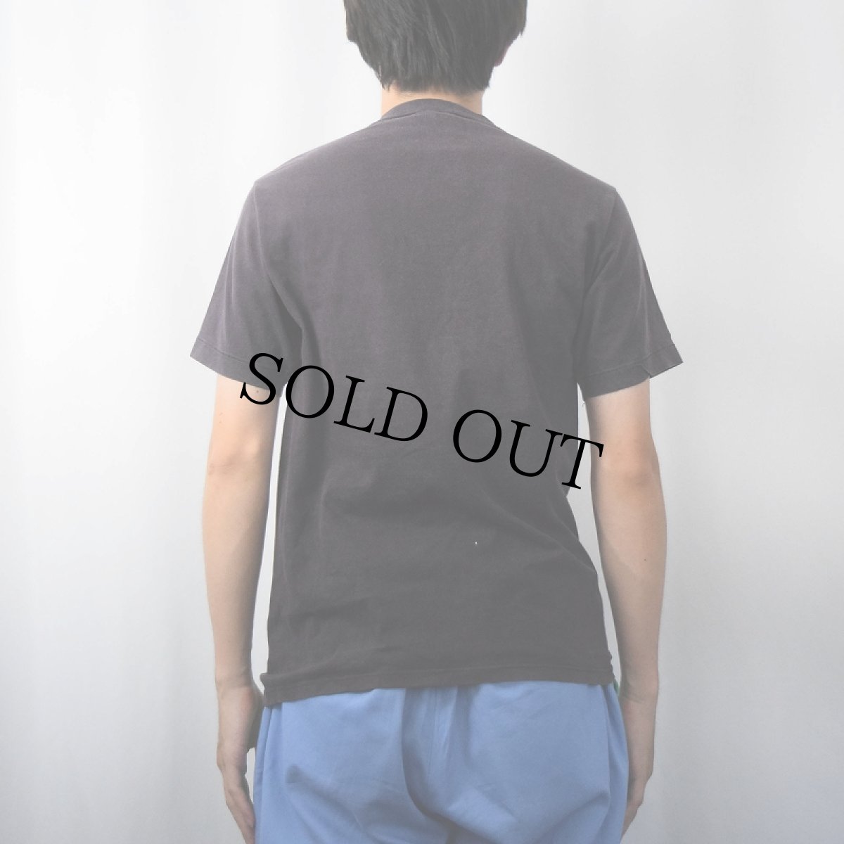 画像3: 80〜90's Disney MICKEY MOUSE USA製 キャラクタープリントTシャツ BLACK M (3)