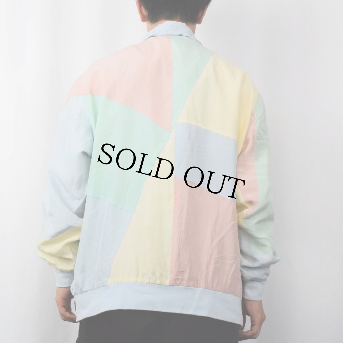 画像3: Blair 切り替えデザイン シルクジャケット (3)