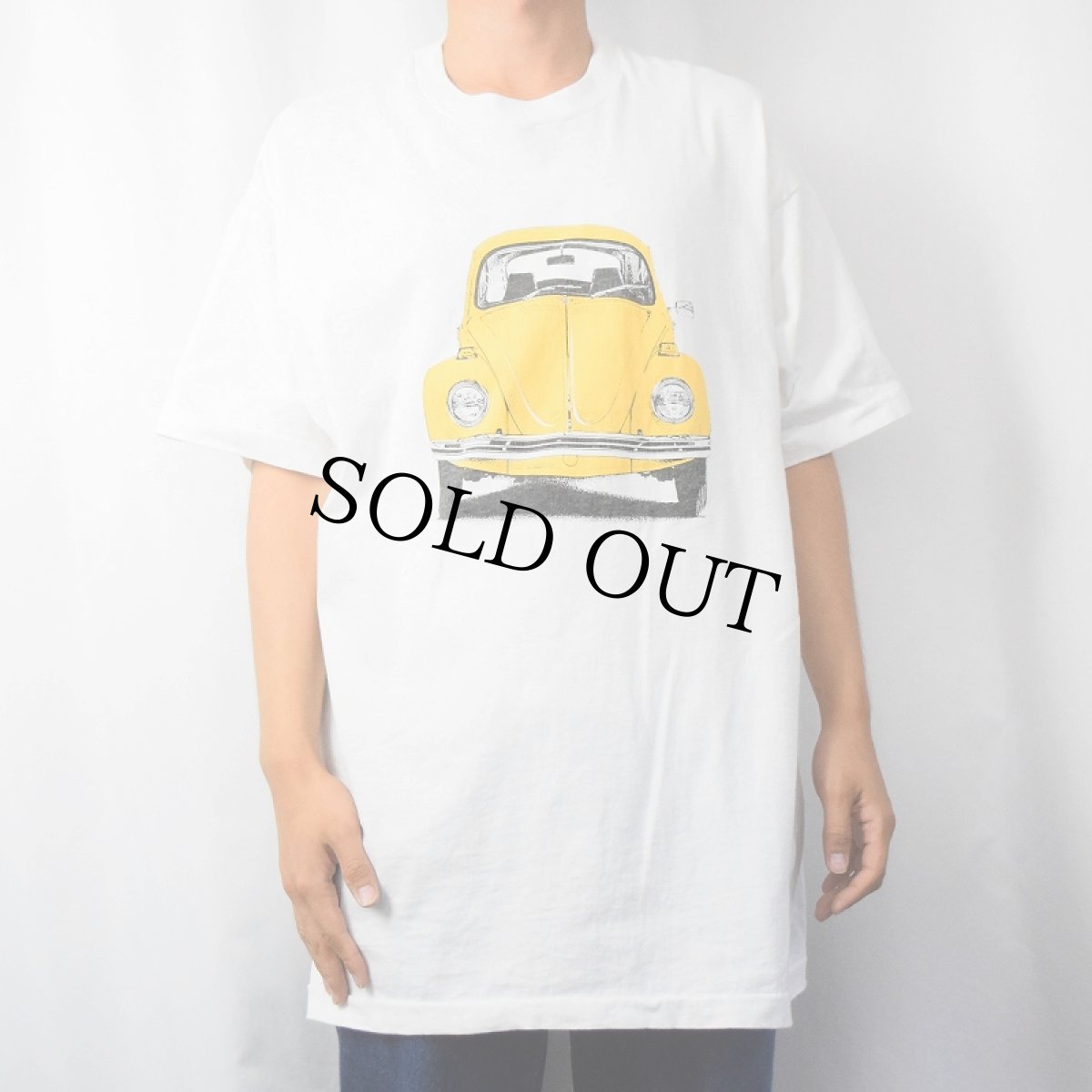 画像3: 90's Volkswagen USA製 "BEETLE" 車プリントTシャツ XXL (3)