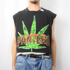 画像3: 【SALE】 90's PANTERA USA製 "WORLD TOUR 1994" ヘヴィメタルバンド カットオフTシャツ BLACK XL (3)