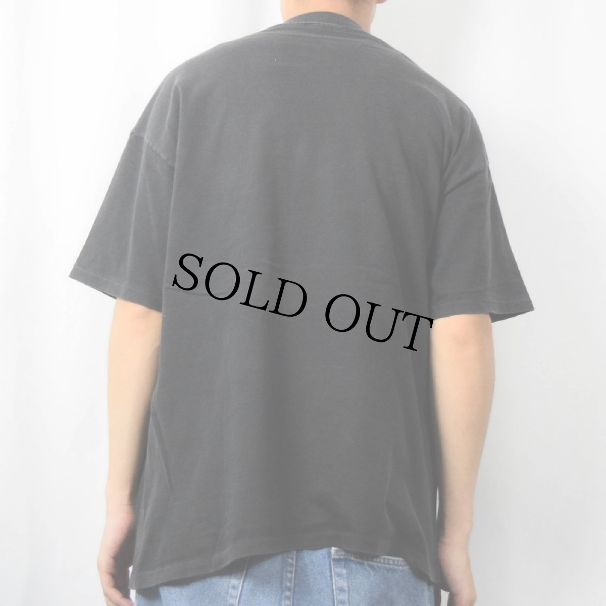 画像3: 90's TEKNO COMIX 出版社 ロゴプリントTシャツ BLACK XL (3)