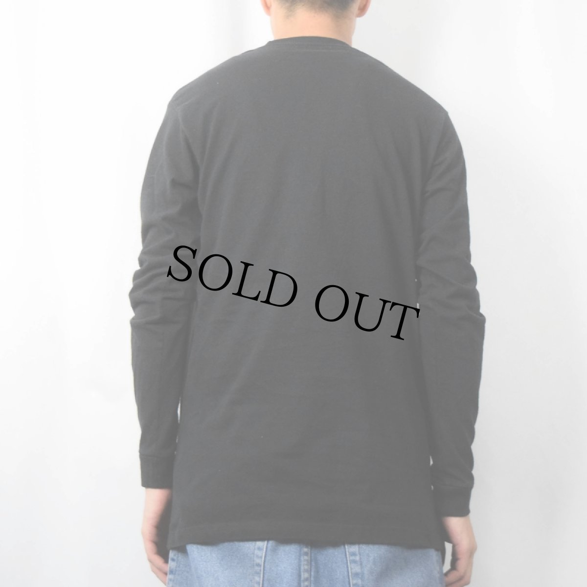 画像3: 2018AW patagonia ロゴプリントロンT BLACK M (3)