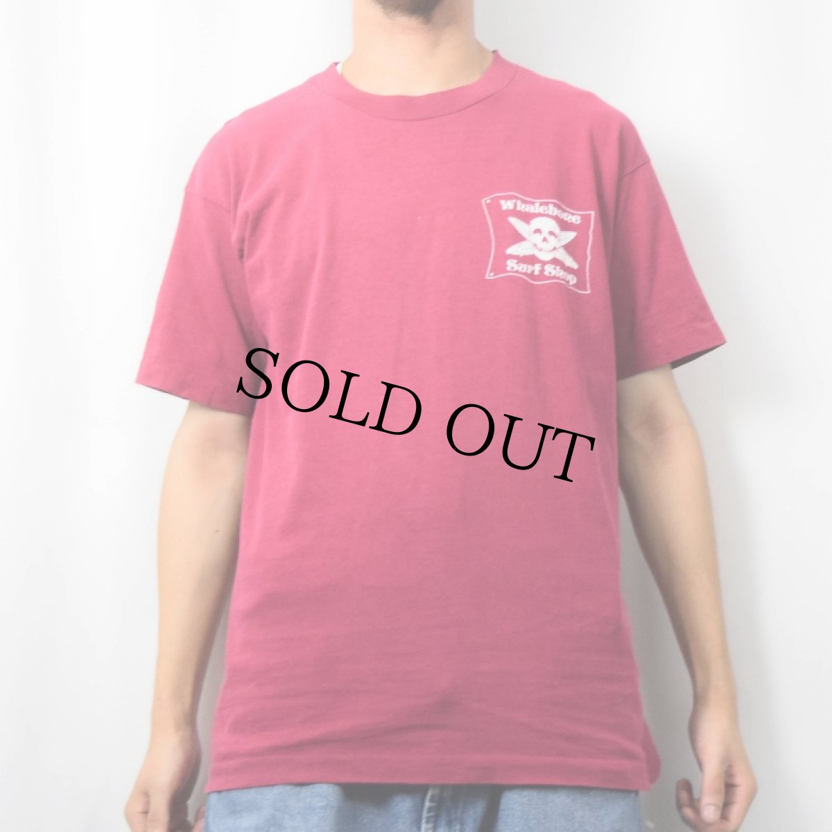画像3: 90's Whalebone Surf Shop USA製 サーフショッププリントTシャツ L (3)