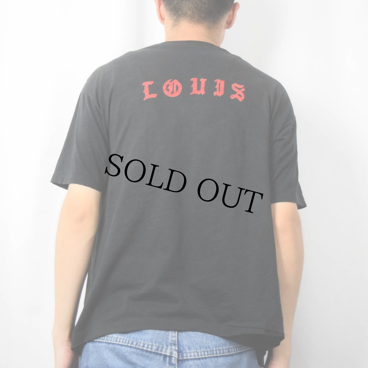 画像4: 80's "EGGIES RAIDERS" スカルプリントTシャツ BLACK L (4)