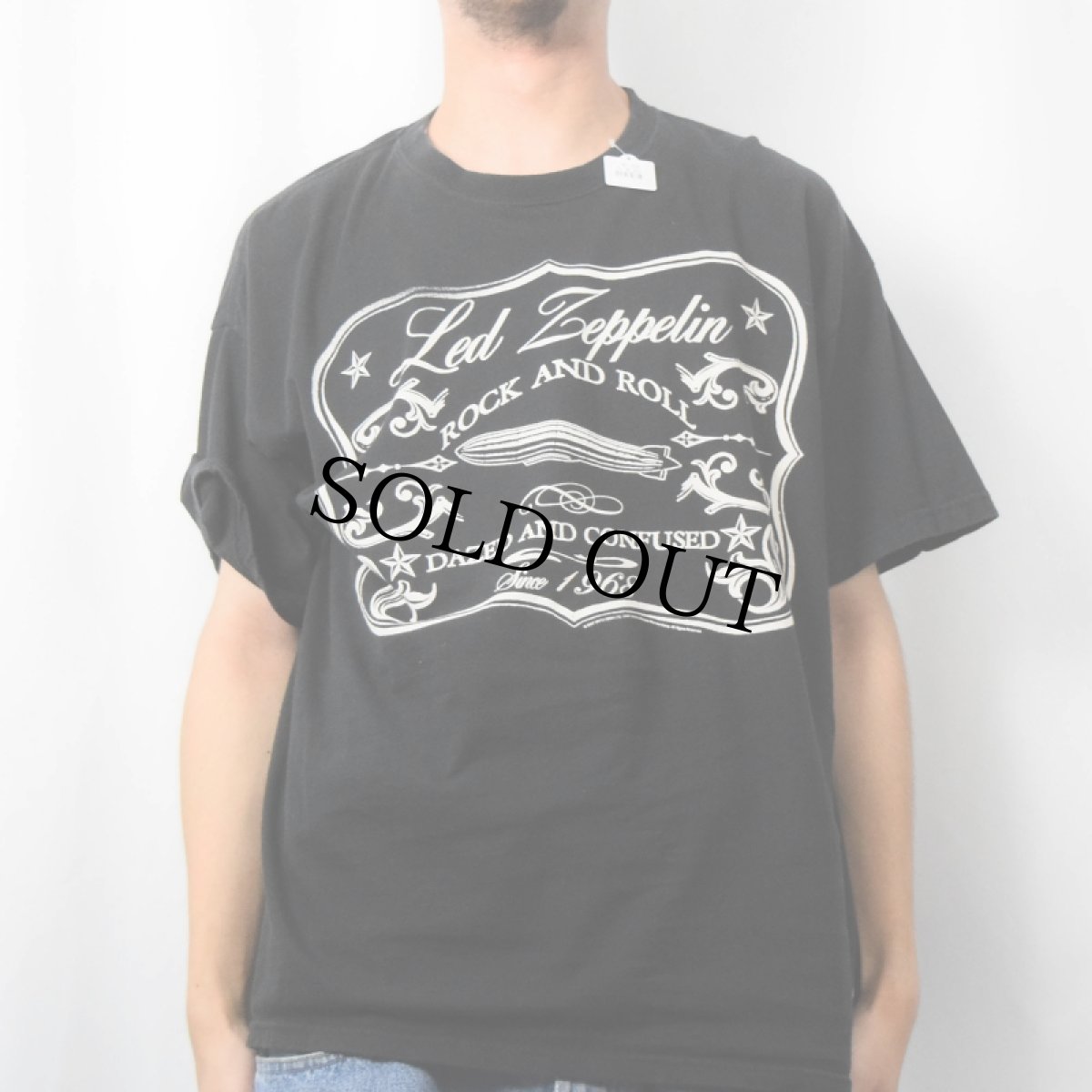 画像2: 2000's Led Zeppelin "DAZED AND CONFUSED" ロックバンドTシャツ BLACK XL (2)