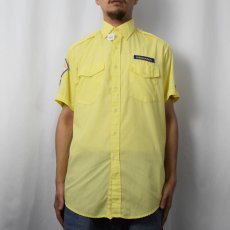 画像2: 70's Unitog USA製 ワッペン付き ワークシャツ SIZE15-15 1/2 (2)