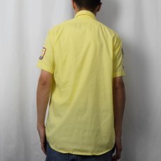 画像3: 70's Unitog USA製 ワッペン付き ワークシャツ SIZE15-15 1/2 (3)