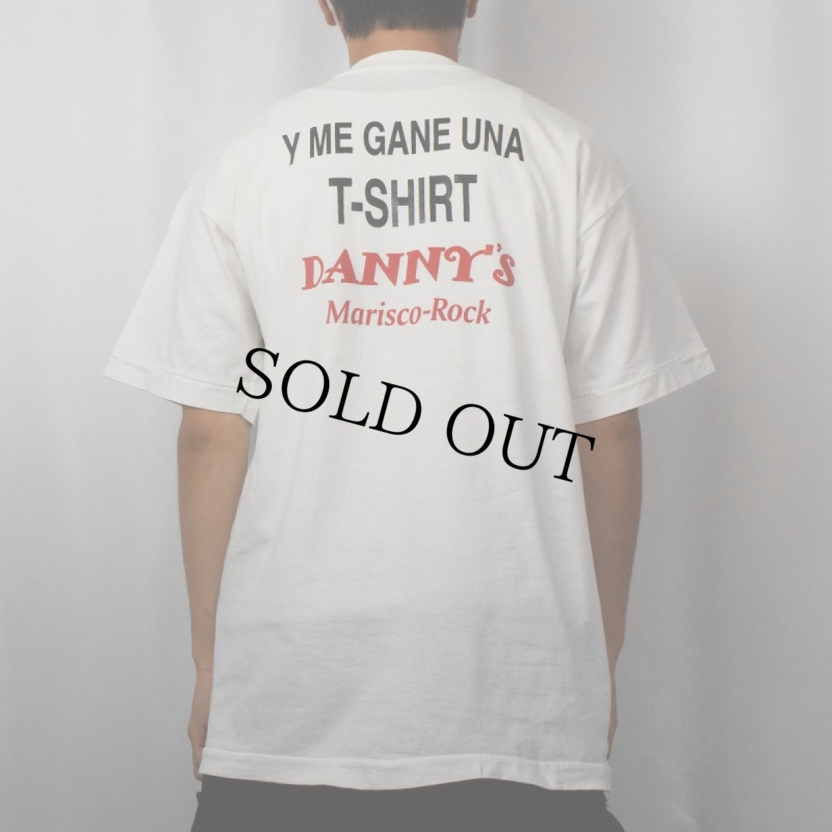 画像4: 90's Budweiser "JUGUE CONTRA LA BUD GIRL" ビールメーカープリントTシャツ XL (4)