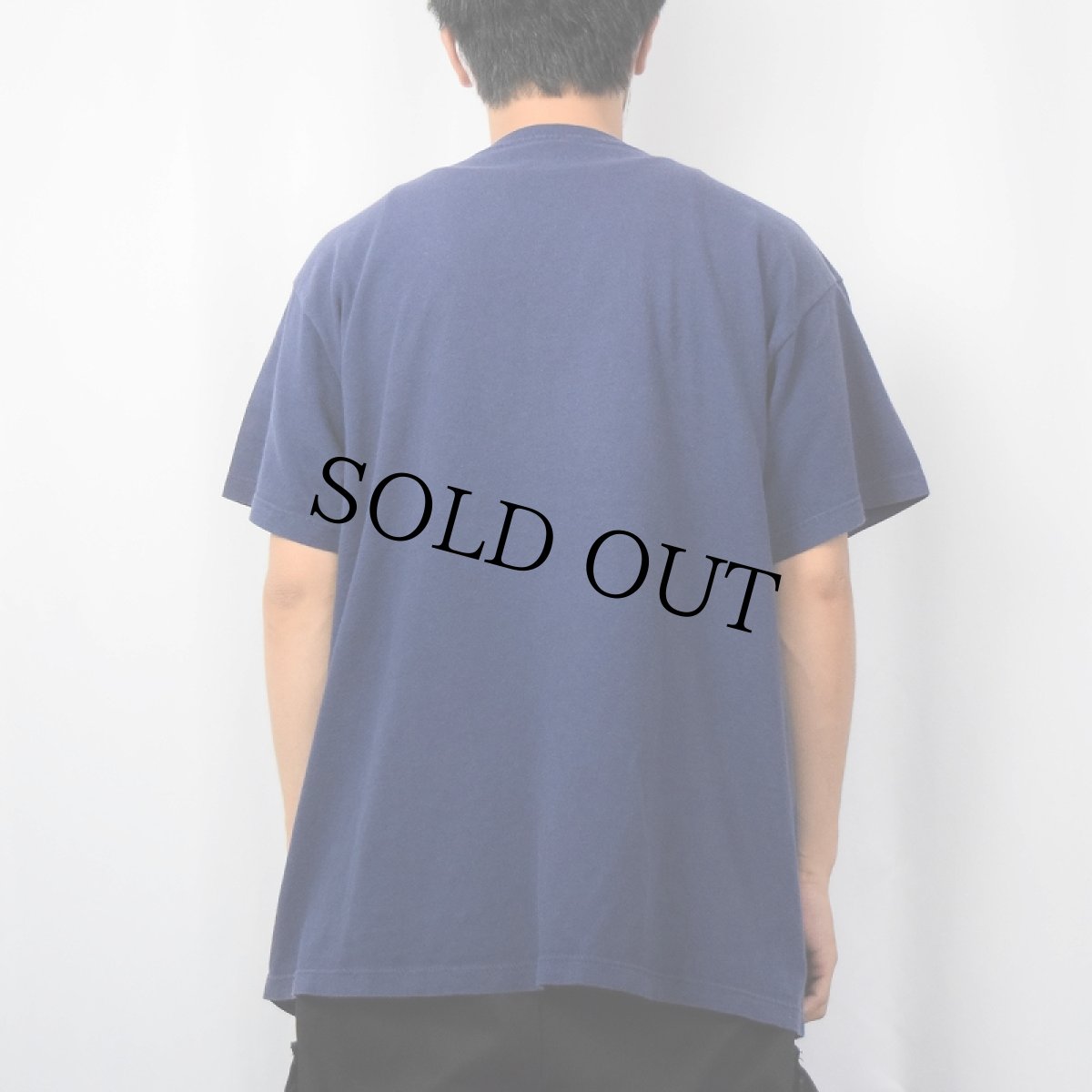 画像3: adidas ロゴプリントTシャツ NAVY XL (3)