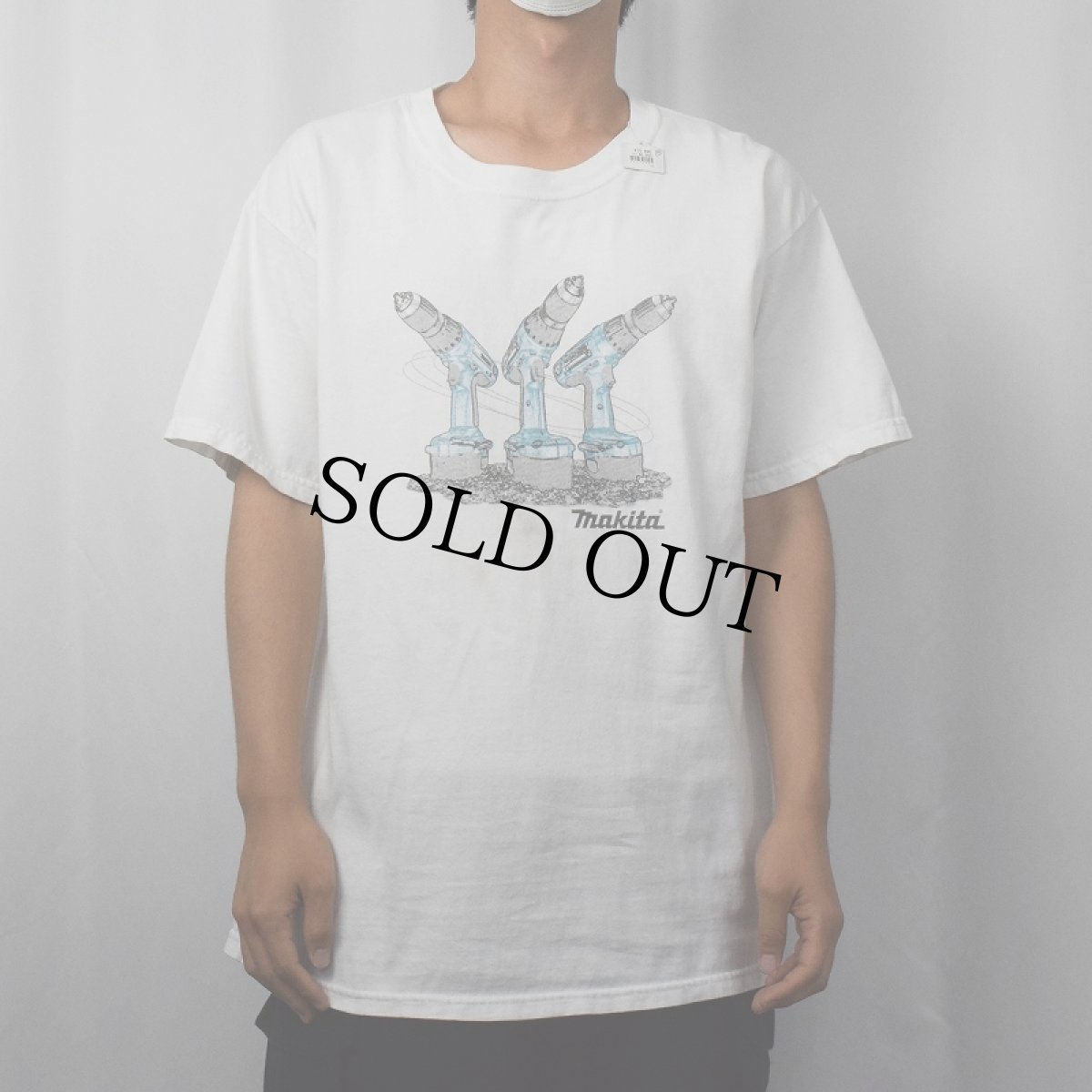 画像2: makita 電動工具メーカープリントTシャツ (2)