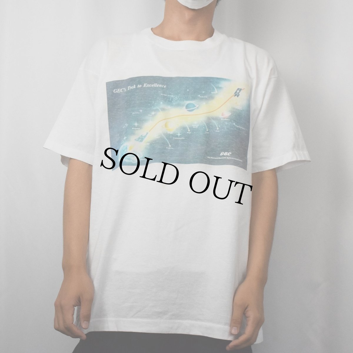 画像2: 90's GEC USA製 総合電機メーカープリントTシャツ XL (2)