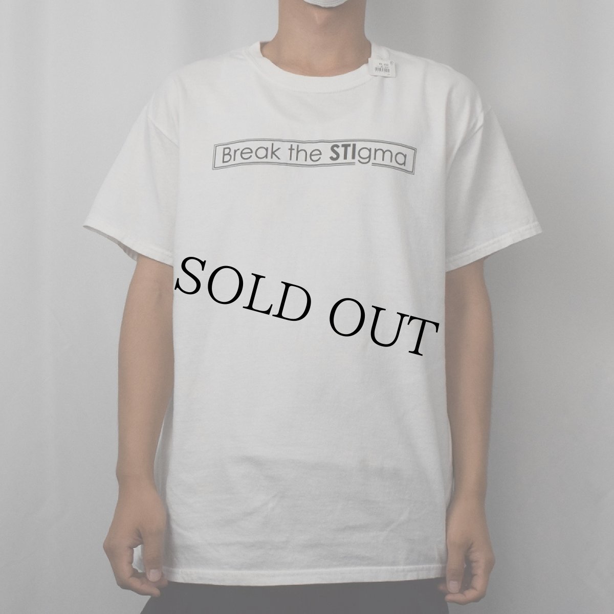 画像3: "TOP10 REASONS TO GET TESTED" シュールイラスト エロプリントTシャツ L (3)