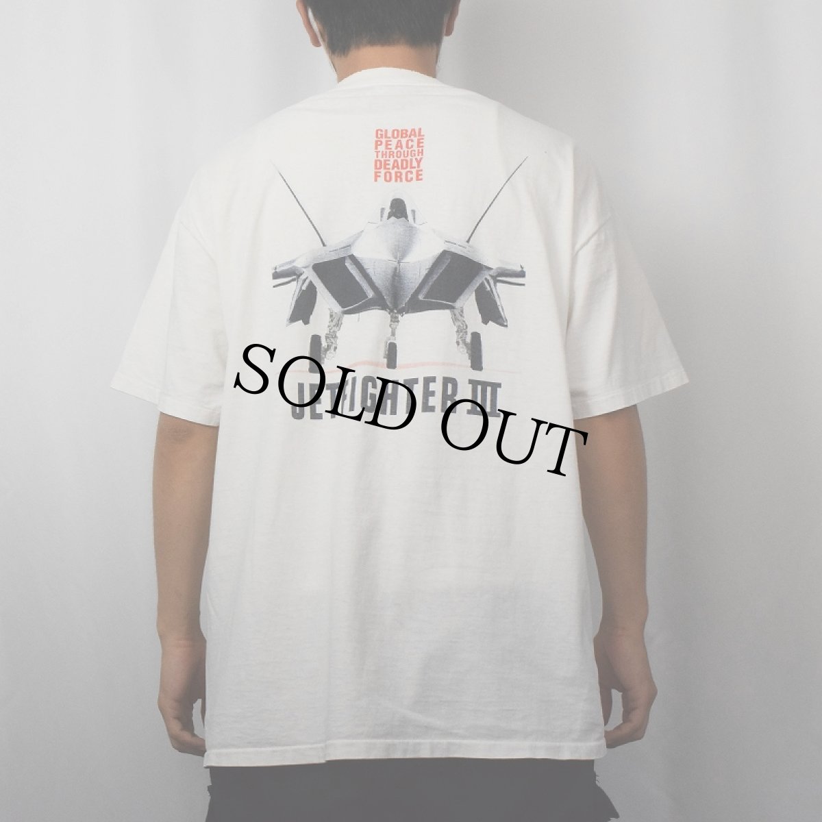 画像4: 90's JETFIGHTER III ビデオゲームプリントTシャツ (4)