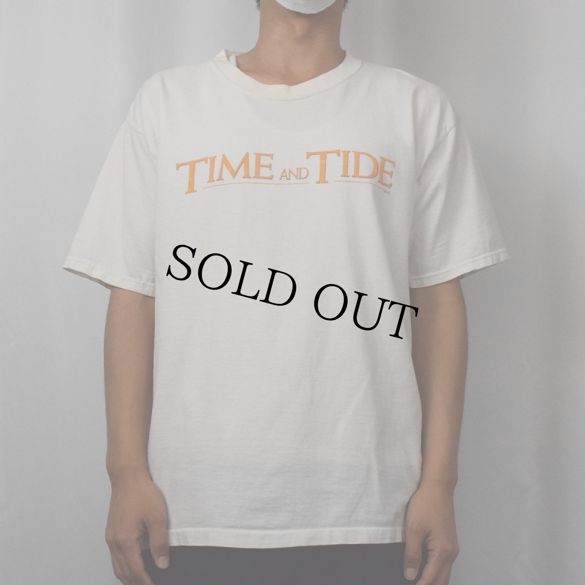 画像3: 2000's TIME AND TIDE USA製 "順流逆流" 香港映画プリントTシャツ L (3)