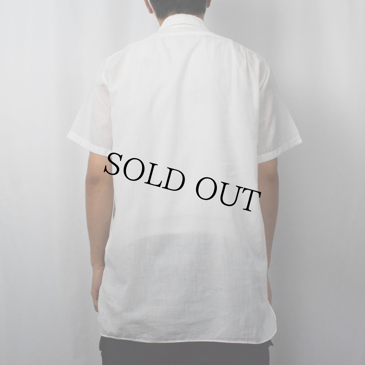 画像3: 50〜60's Arnold constable マチ付きシャツ (3)