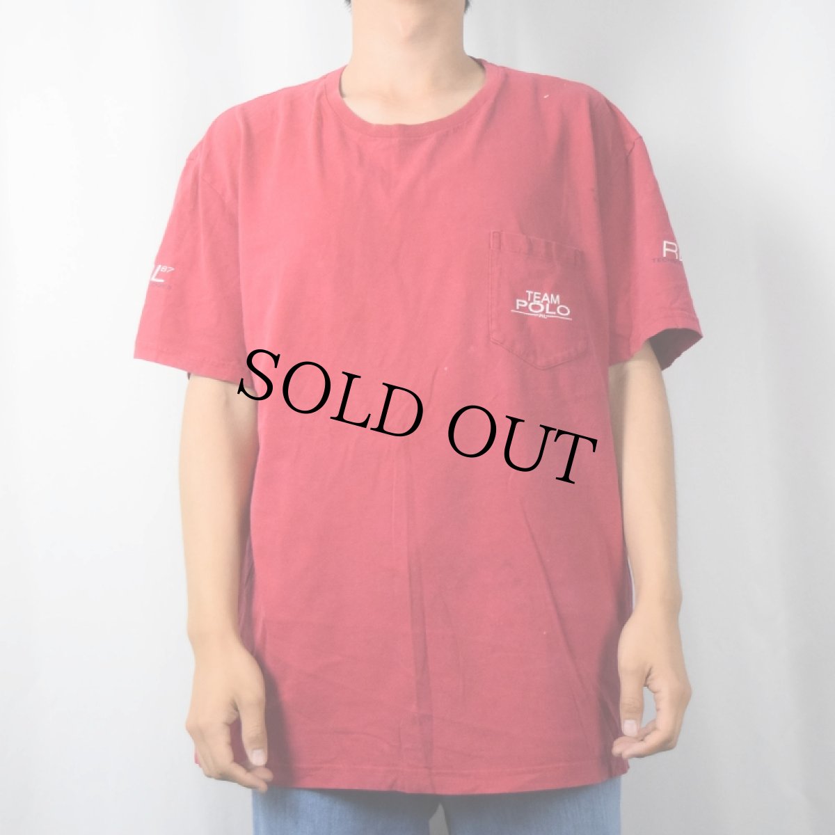 画像3: POLO SPORT Ralph Lauren "TEAM POLO" ポケットTシャツ L (3)