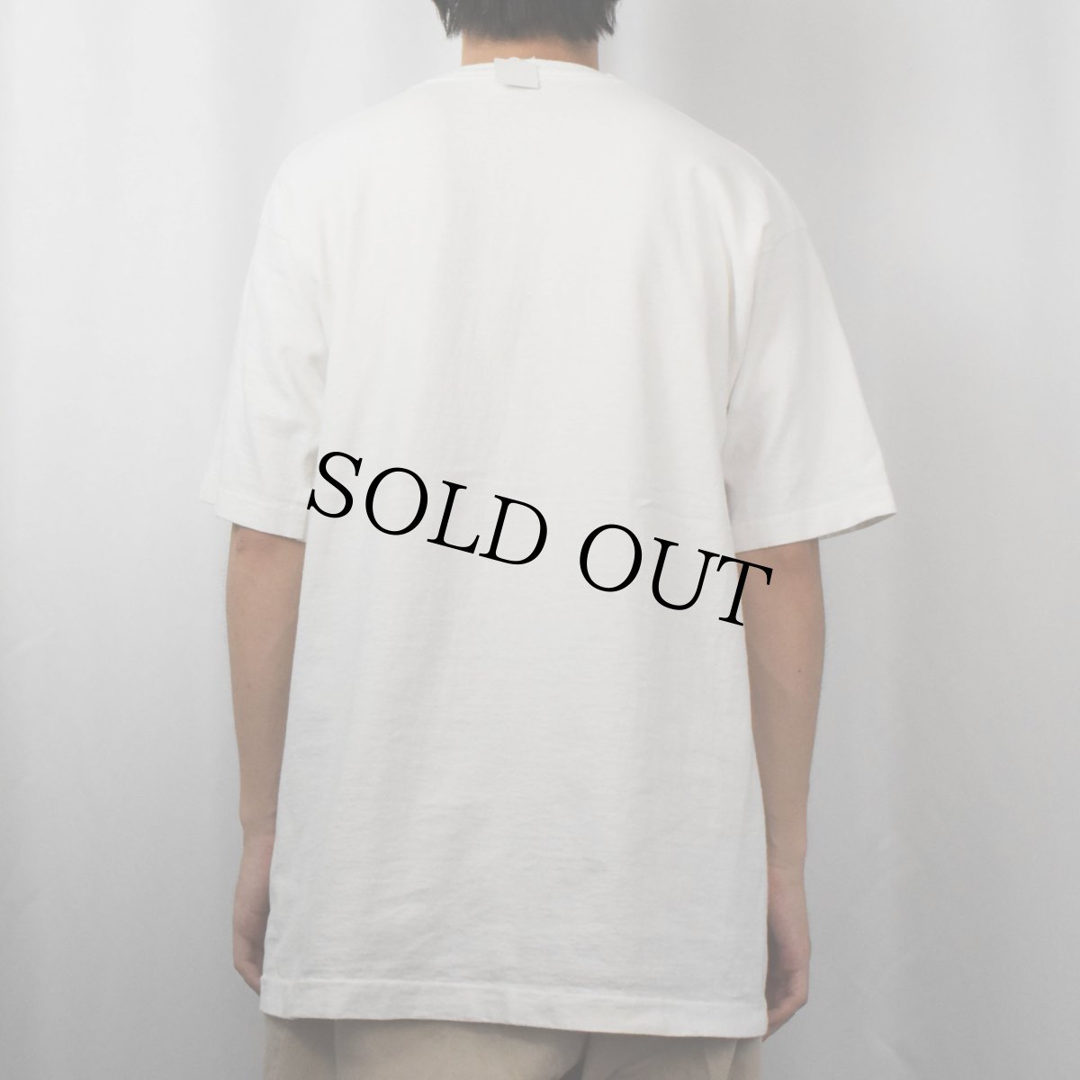 画像3: 90's FRUIT OF THE LOOM USA製 無地Tシャツ L (3)