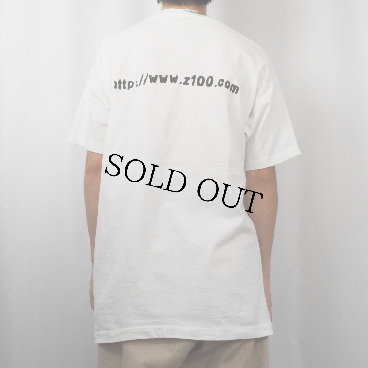 画像3: 90's〜 Z100 USA製 ラジオ局プリントTシャツ XL (3)