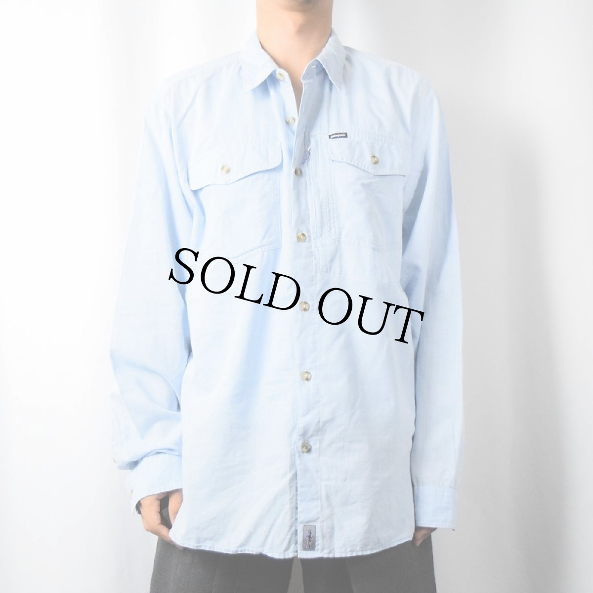 画像2: 2017AW patagonia フィッシングシャツ L (2)