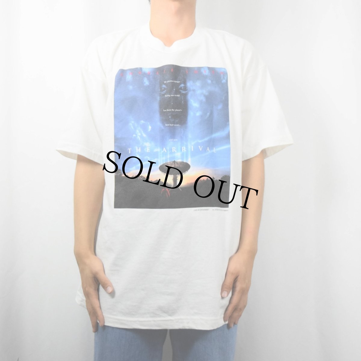 画像2: 【SALE】 90's THE ARRIVAL USA製 SF映画プリントTシャツ L (2)