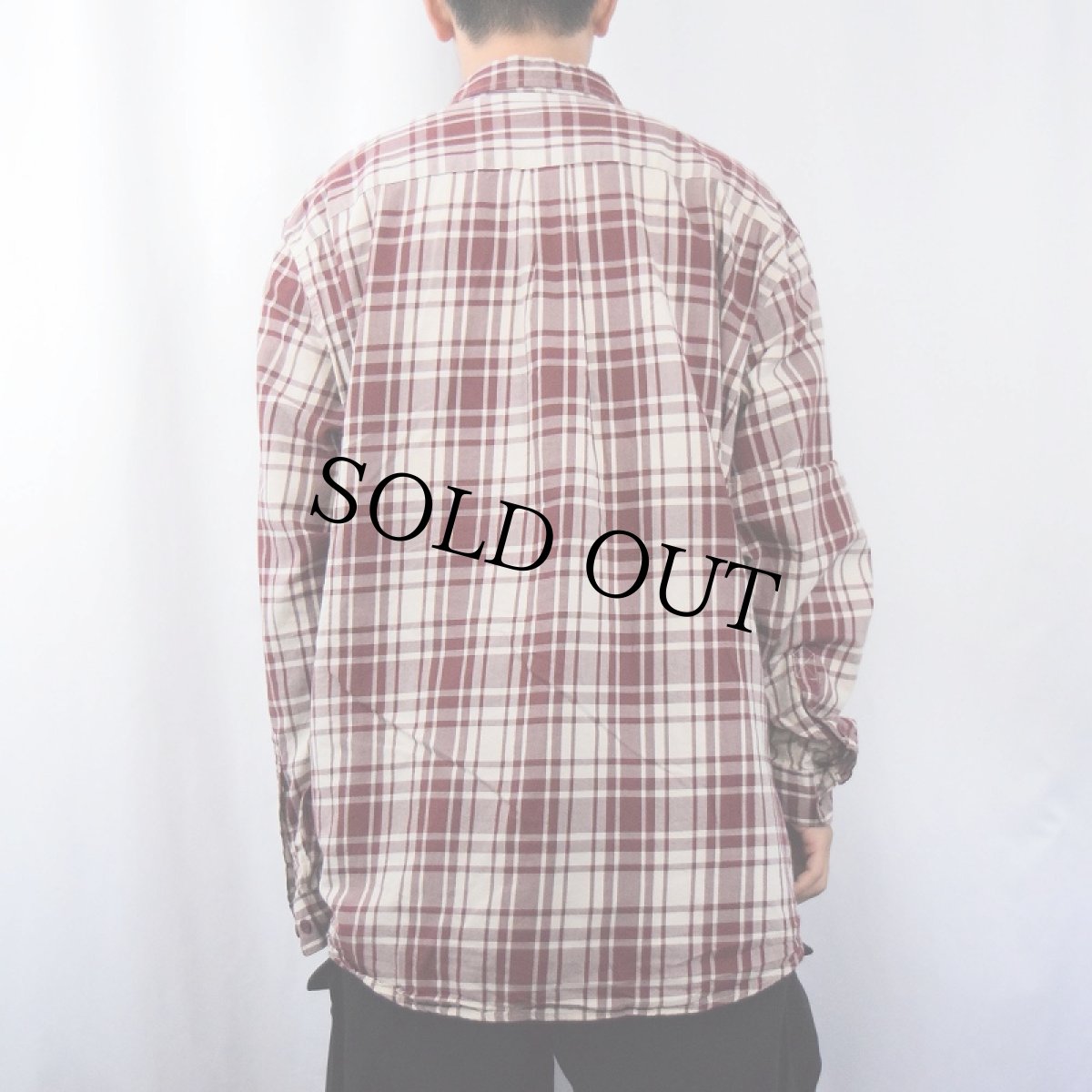 画像3: 2022AW patagonia チェック柄 オーガニックコットンシャツ XL (3)