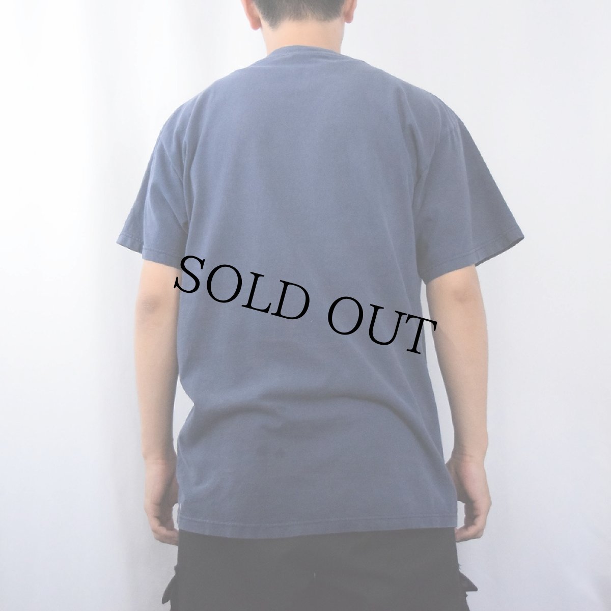 画像3: 90's THE DANCING BABY "OOGA-CHAKA" イラストプリントTシャツ NAVY L (3)