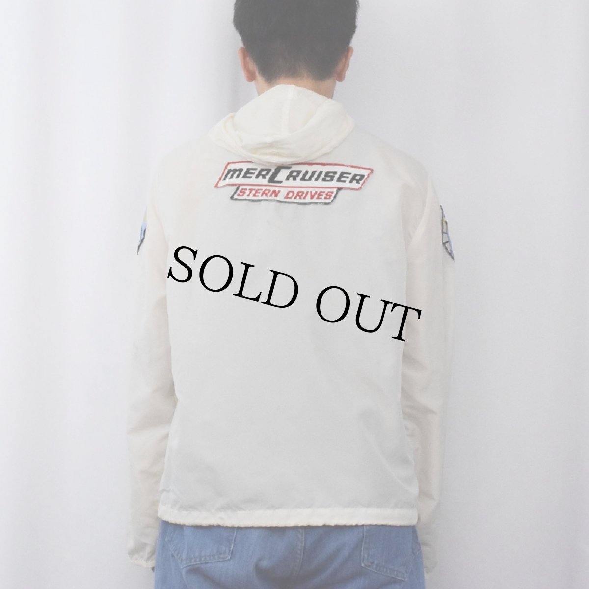 画像4: 60's パッチ付き ナイロンジャケット (4)