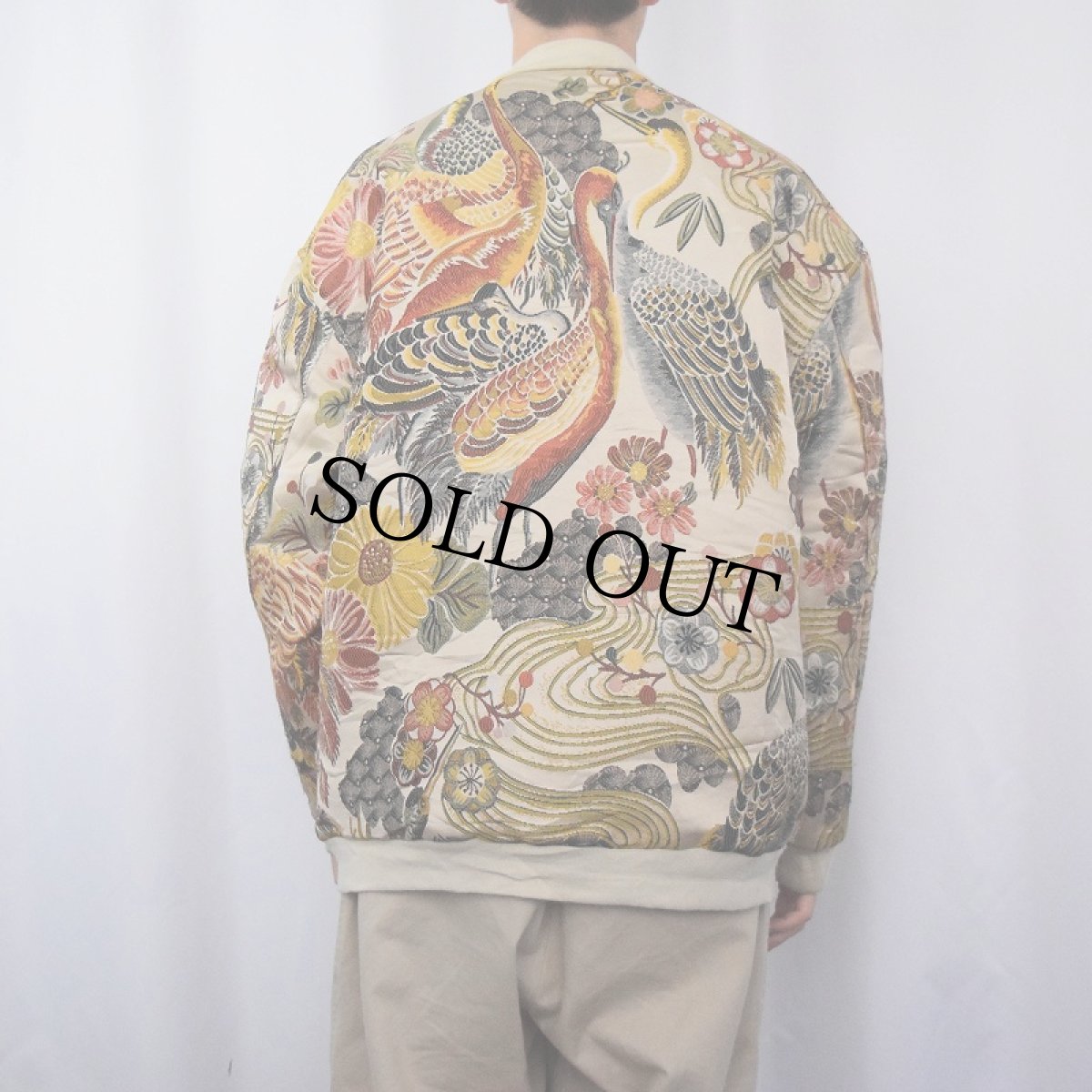 画像4: 和柄織りジャケット (4)