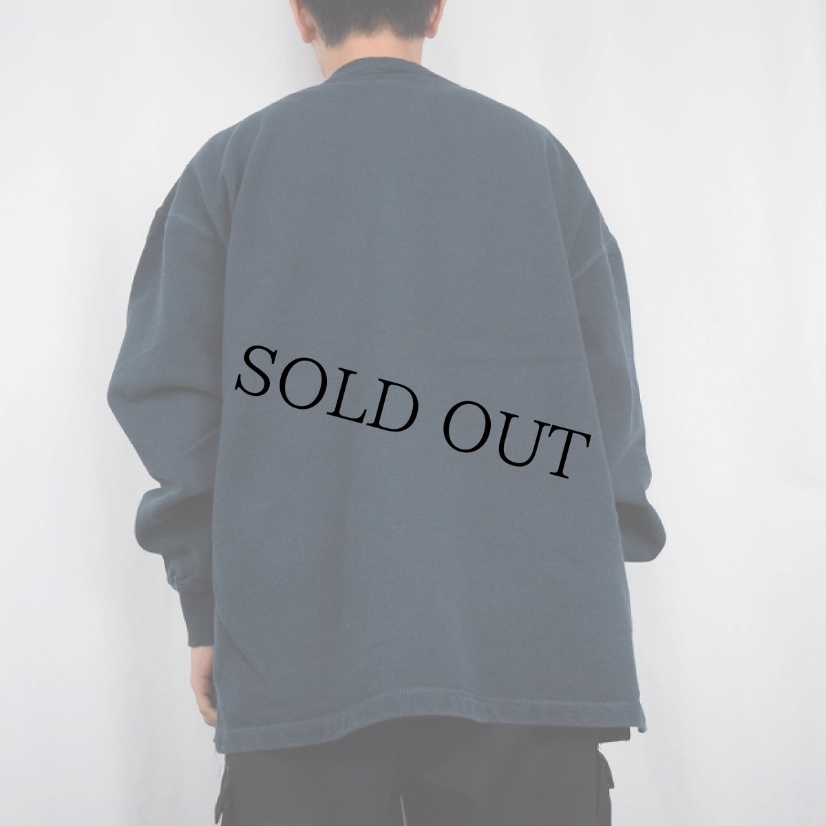 画像3: 90's Champion USA製 ヘンリーネック 鹿の子スウェット XL (3)