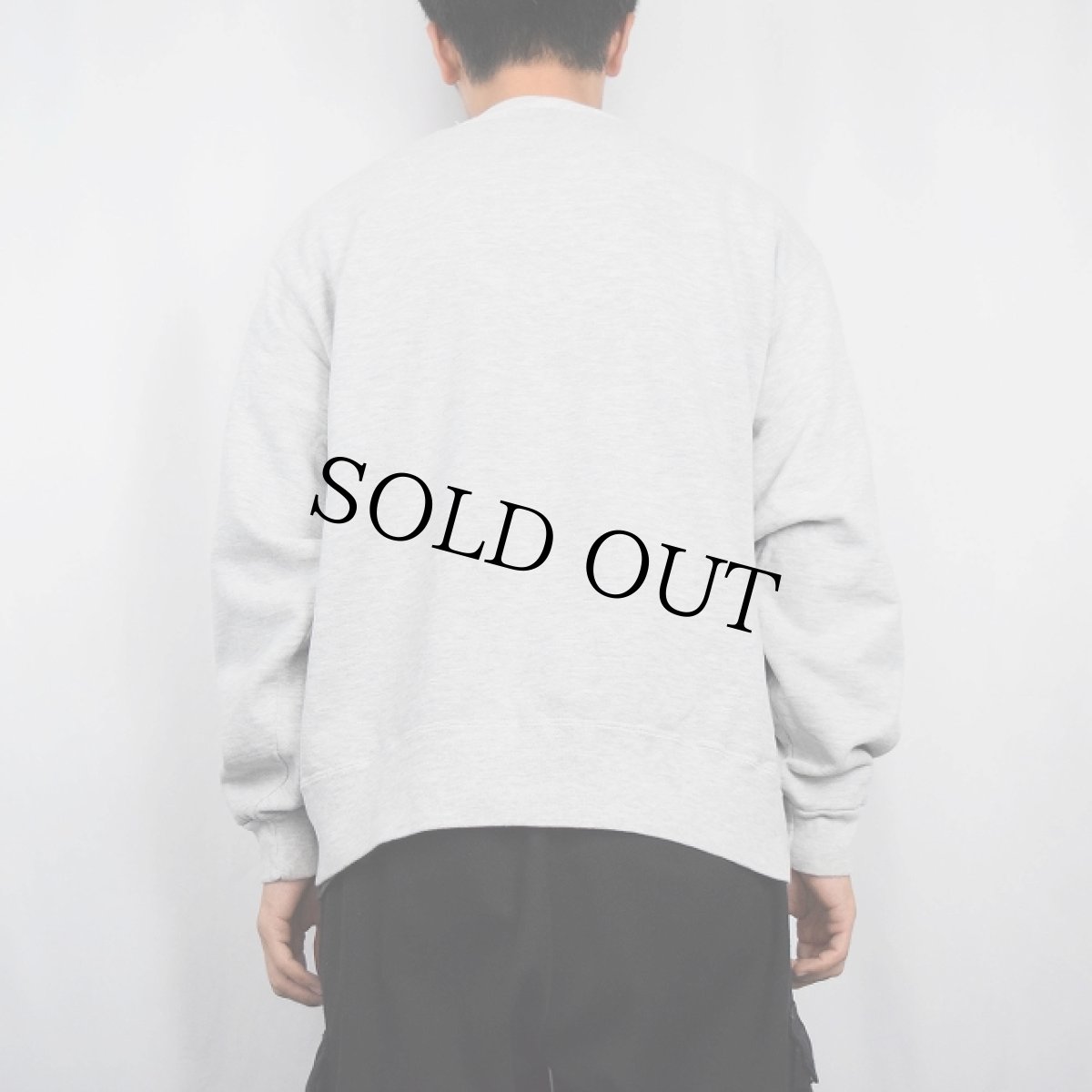 画像3: 90's Champion USA製 前V "WISCONSIN" プリントスウェット XL (3)