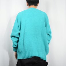 画像3: 90's POLO Ralph Lauren ロゴ刺繍 コットンニットセーター XL (3)