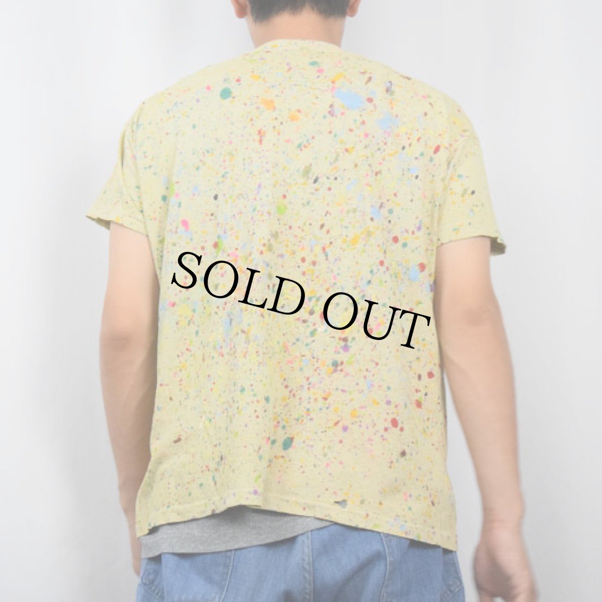 画像3: 70's〜 Kmart ペンキペイントTシャツ XL (3)