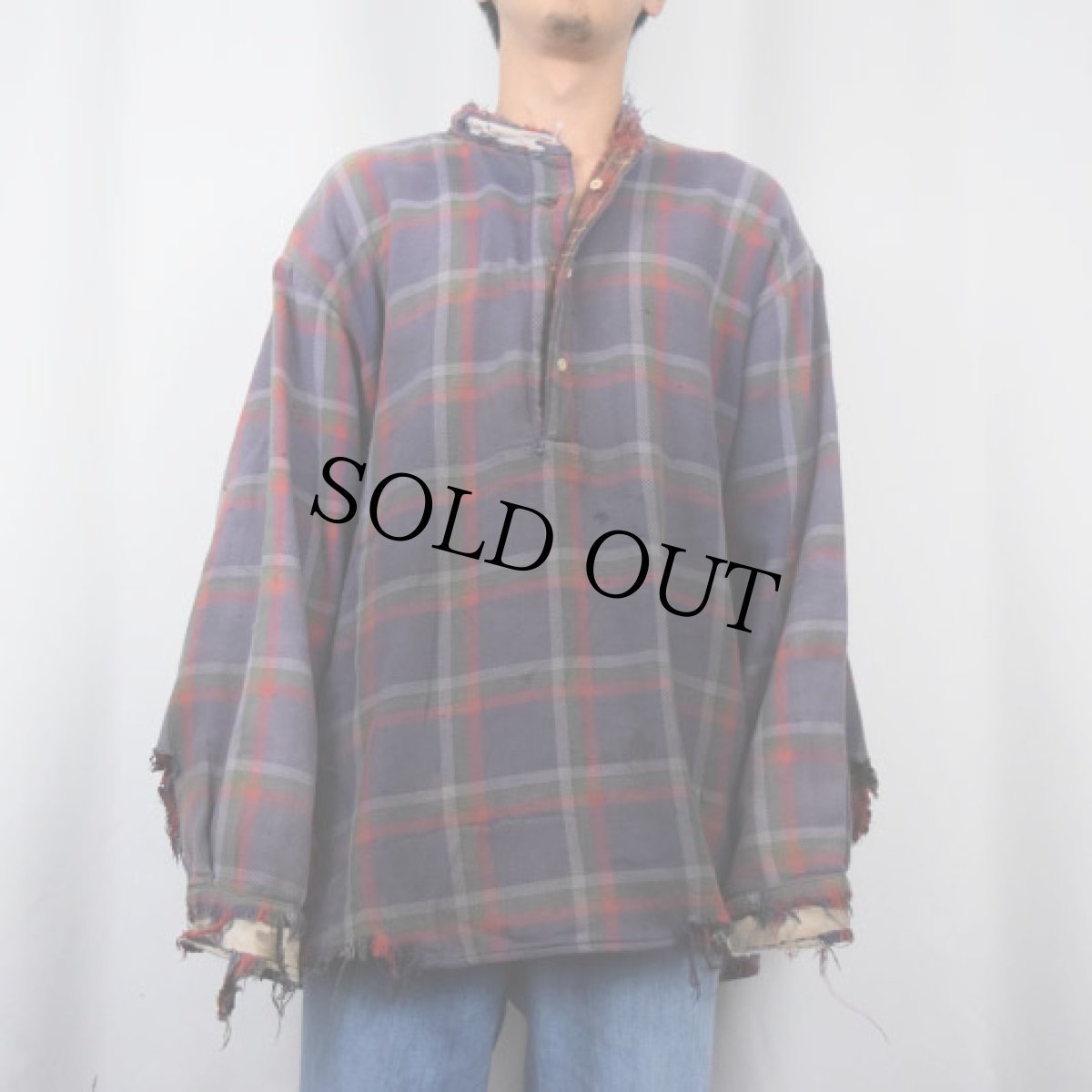 画像3: 80's L.L.Bean チェック柄 リバーシブルネルシャツ (3)