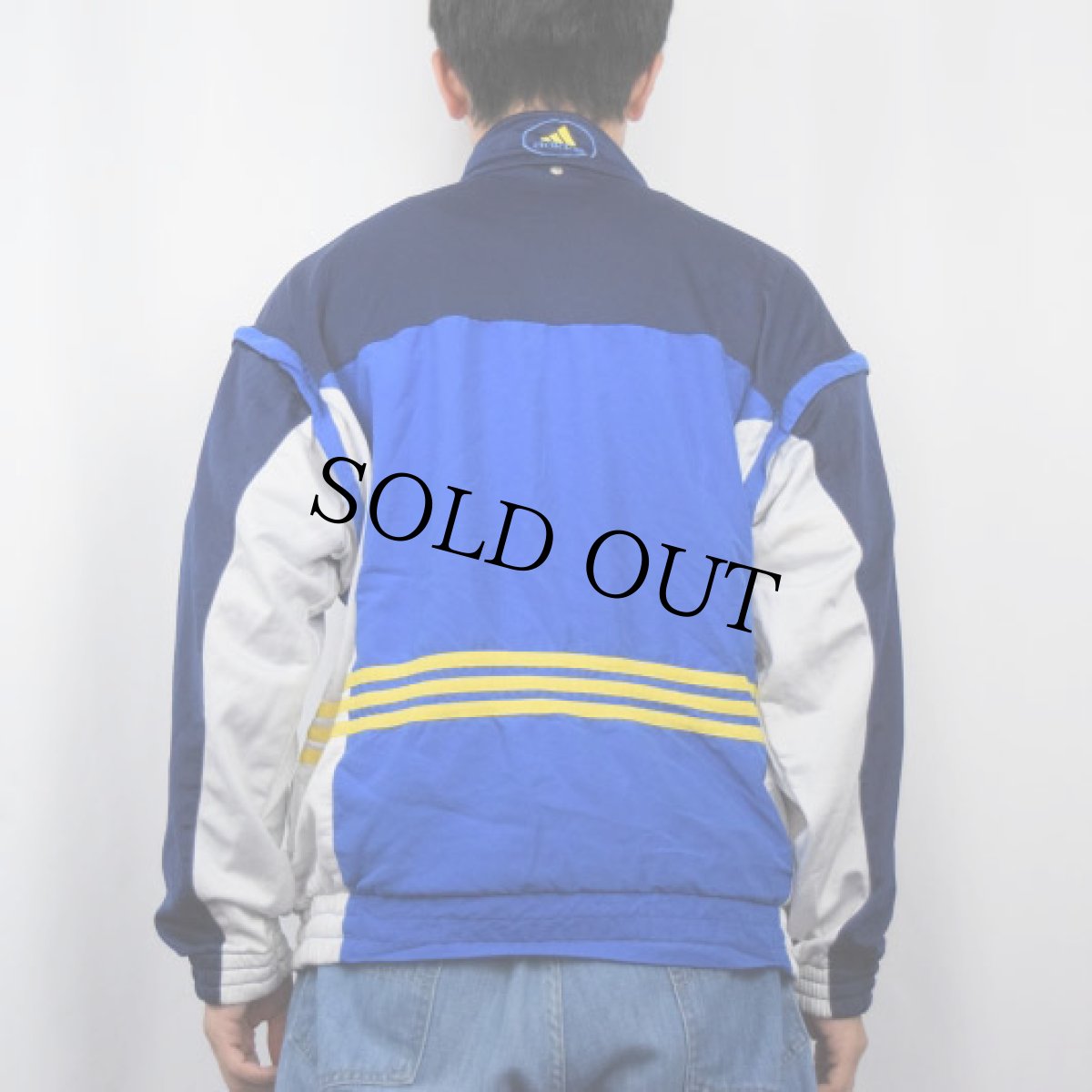 画像3: 90's adidas デタッチャブル 2WAYジャケット M (3)